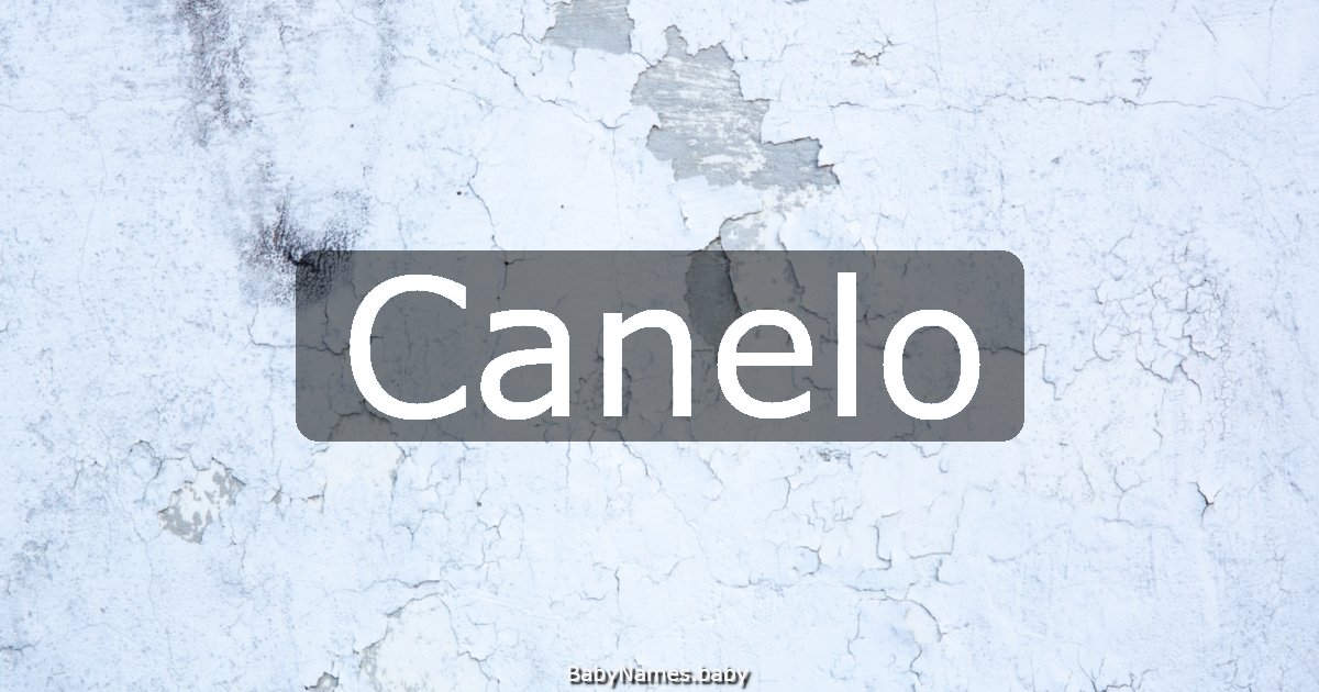 Canelo