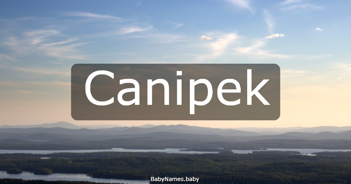 Canipek