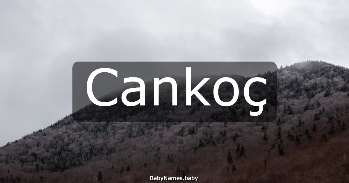 Cankoç