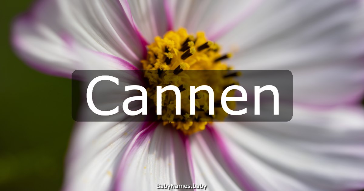 Cannen