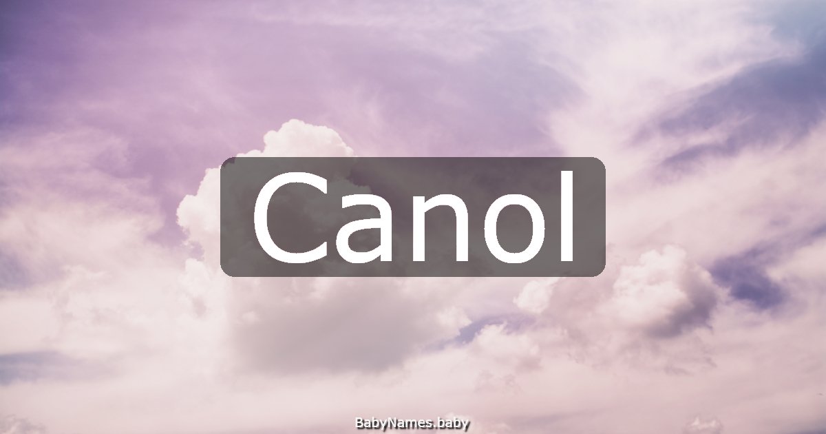 Canol