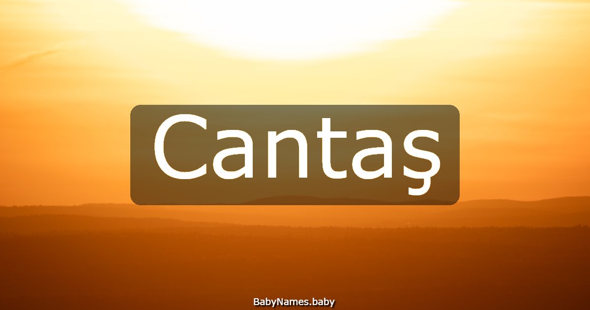 Cantaş