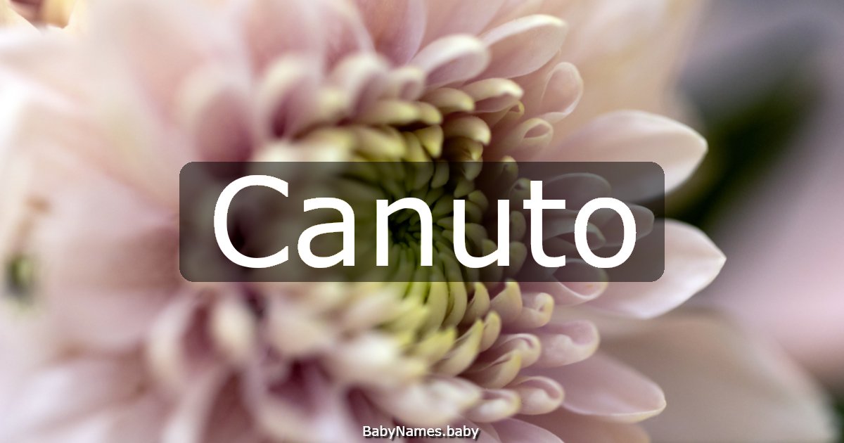 Canuto