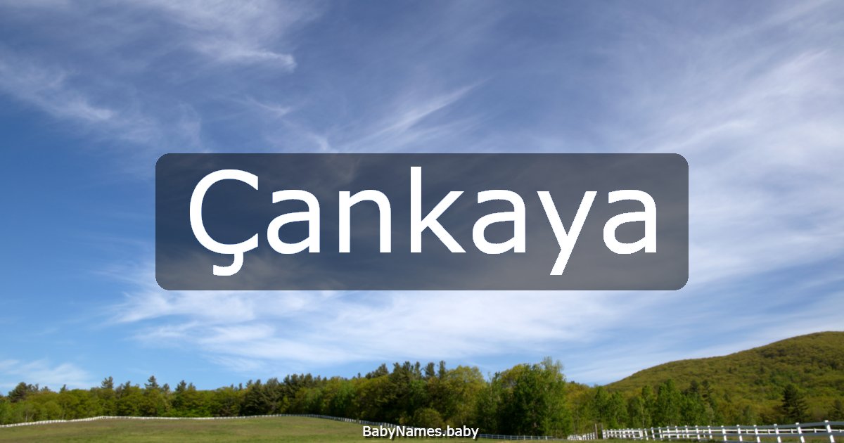 Çankaya