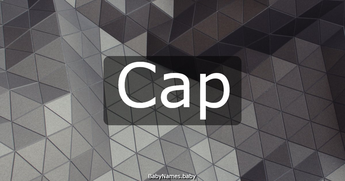 Cap