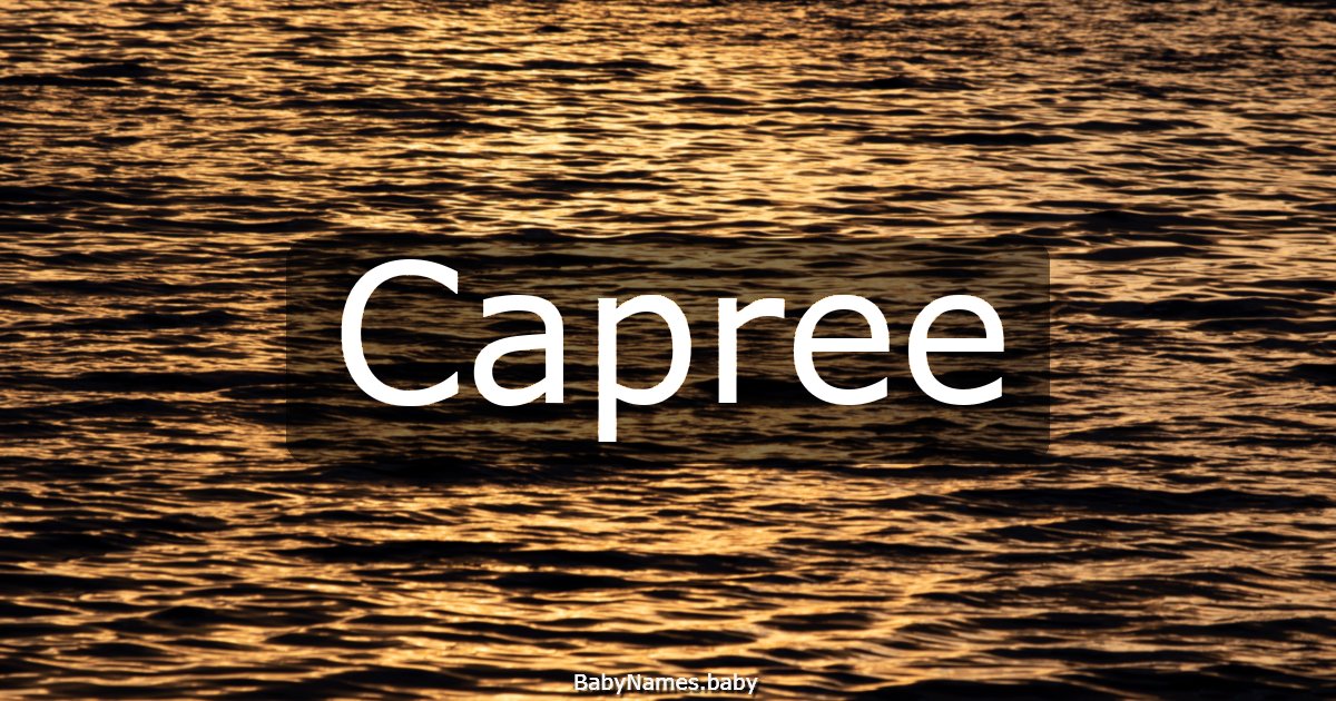 Capree