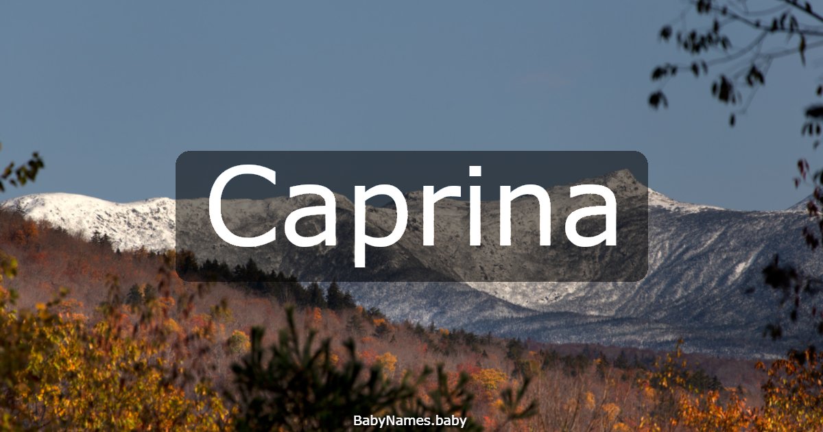 Caprina