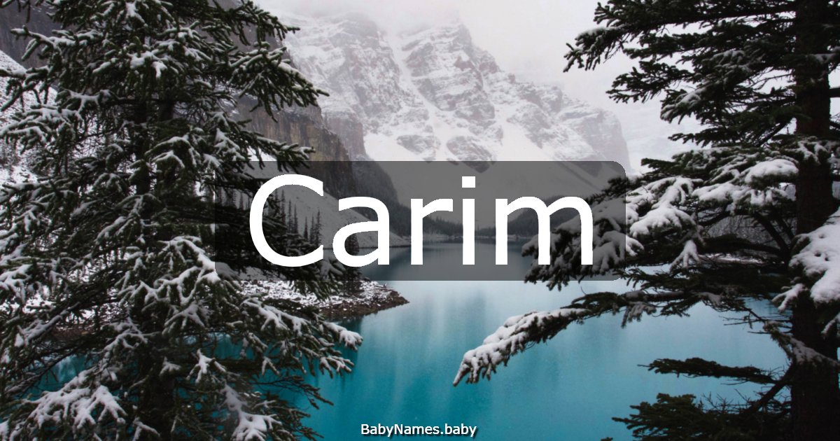 Carim