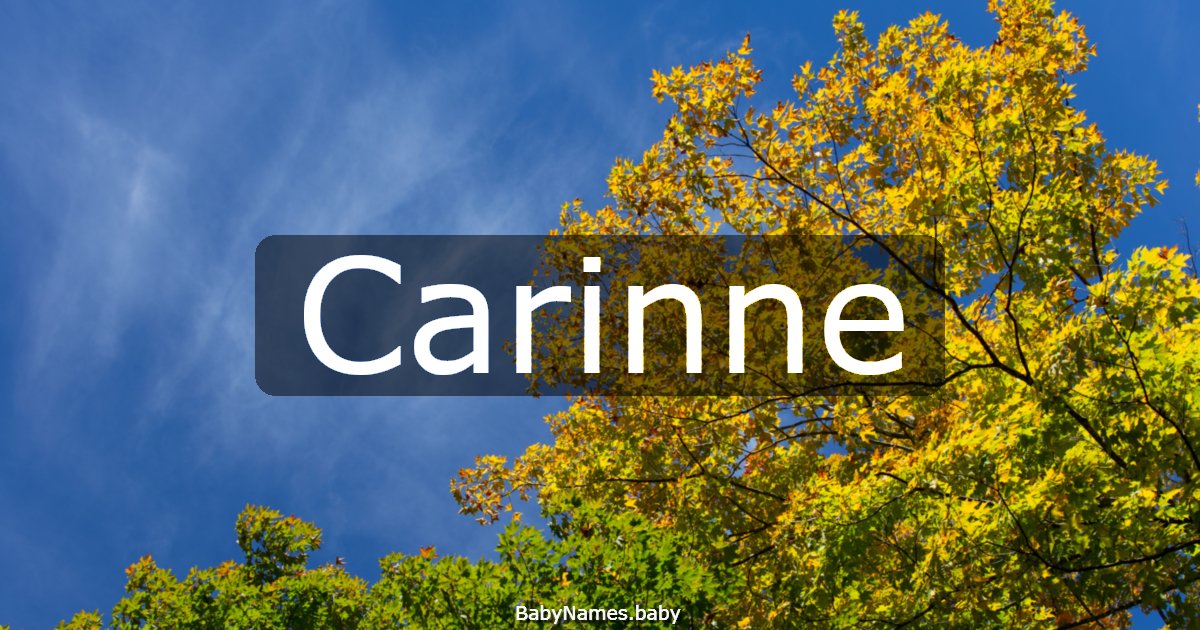 Carinne