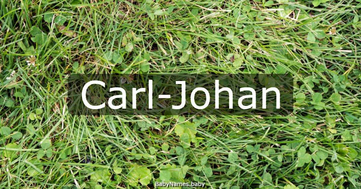Carl-Johan