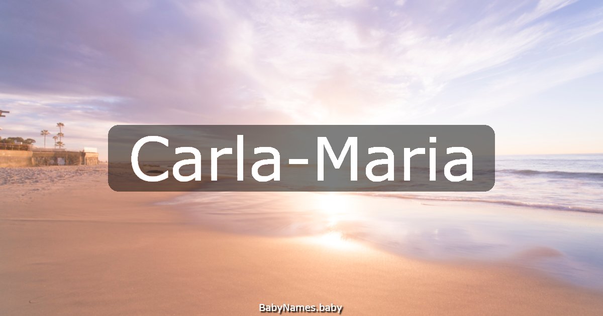 Carla-Maria