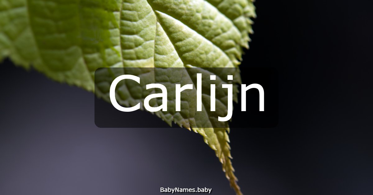 Carlijn