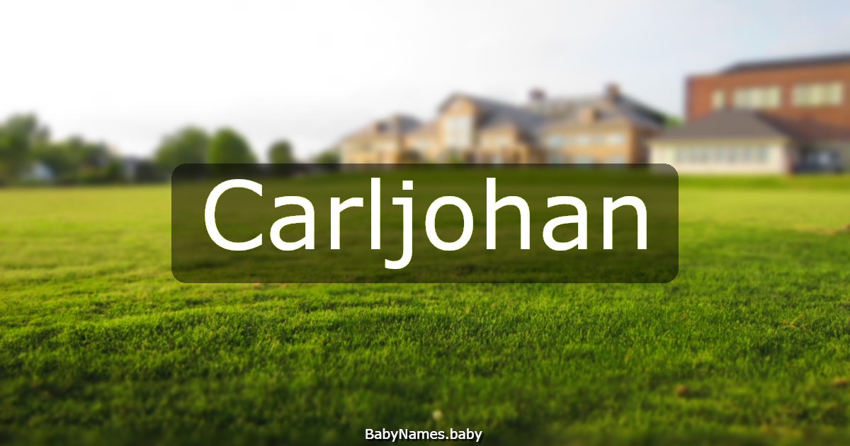 Carljohan