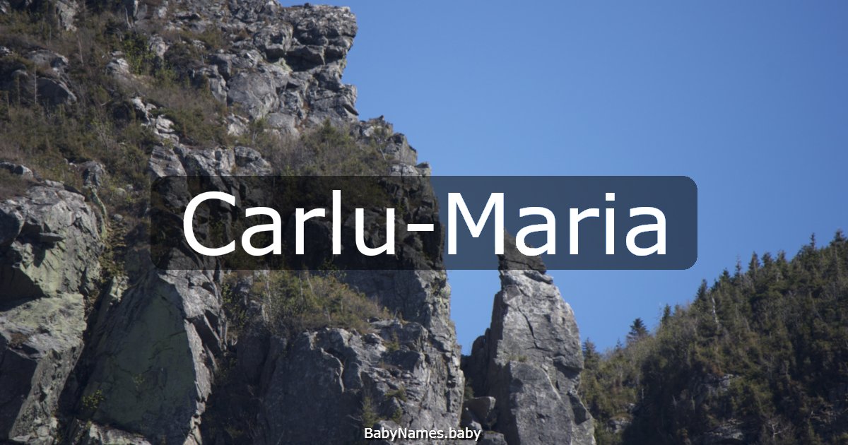 Carlu-Maria