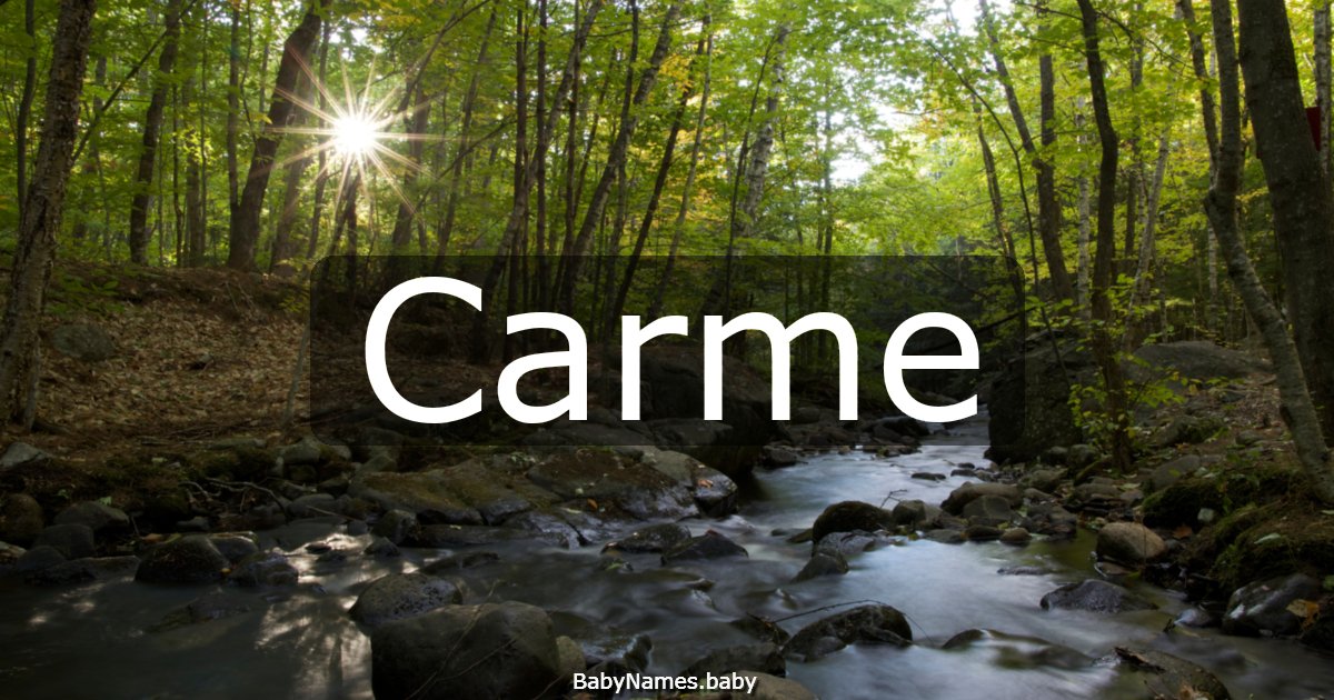 Carme