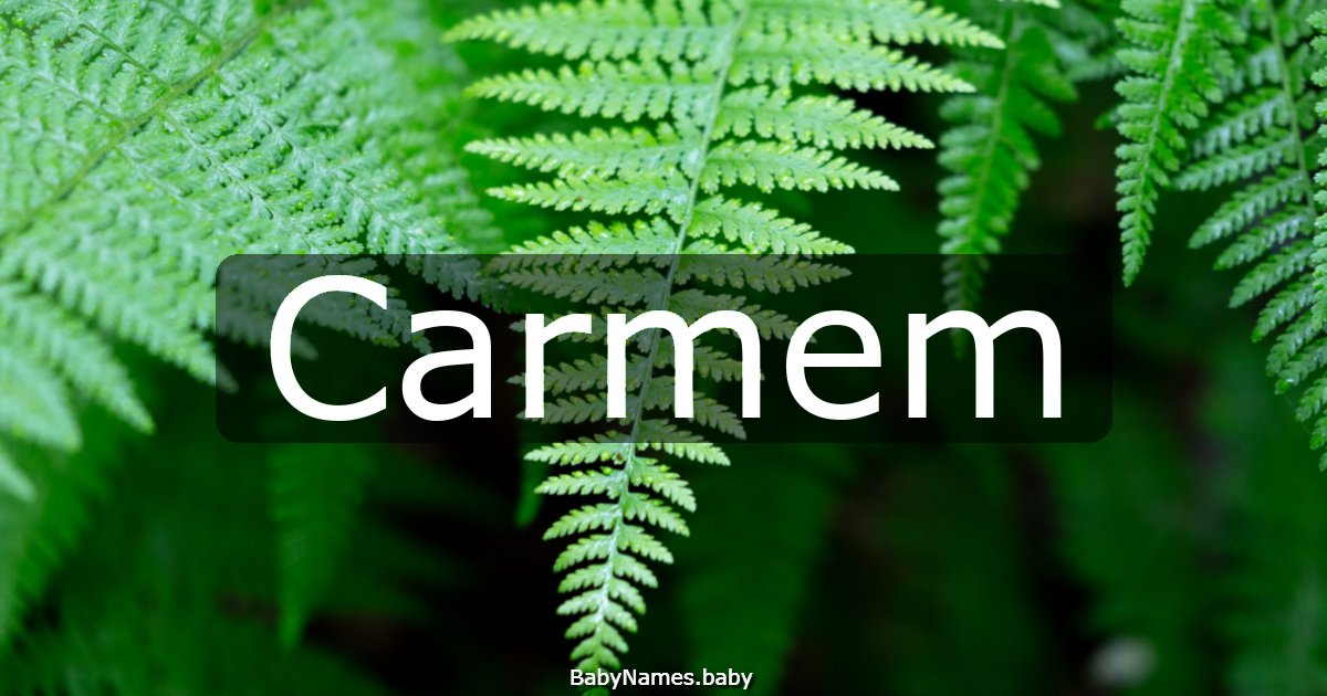 Carmem