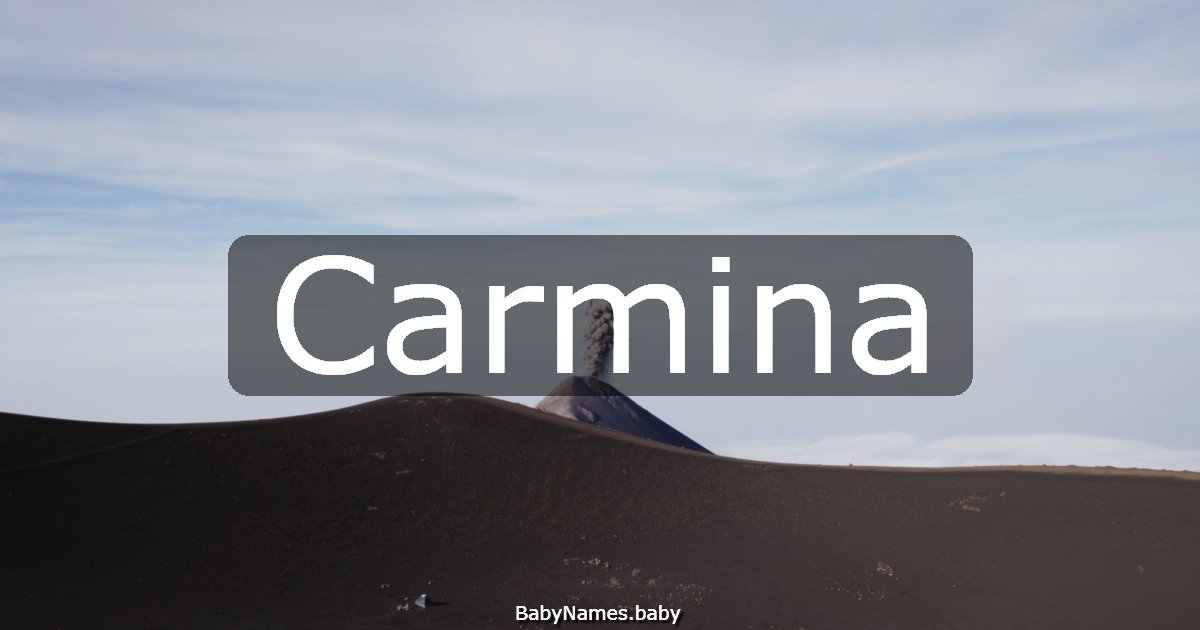 Carmina