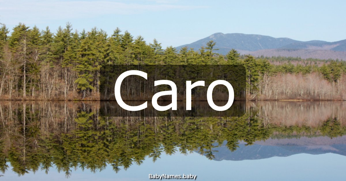 Caro