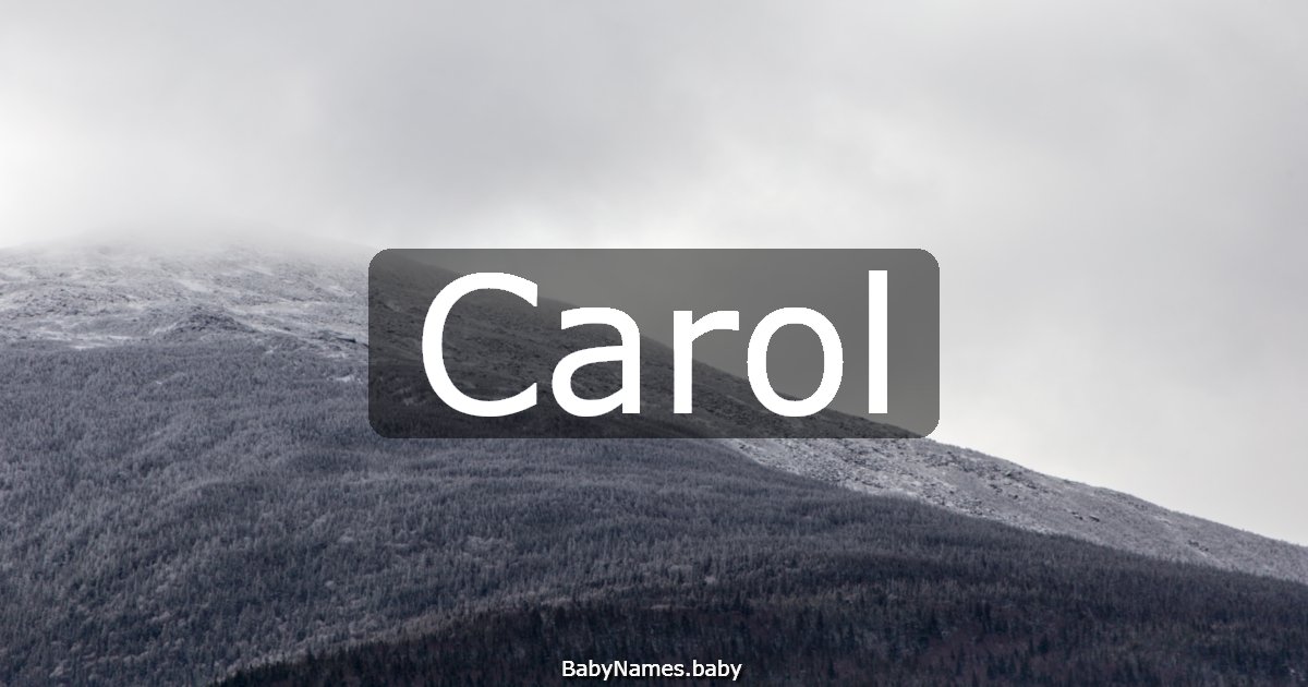 Carol