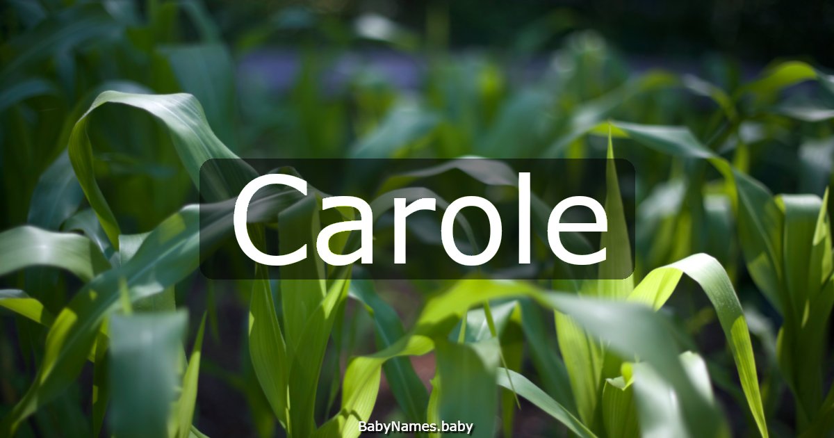 Carole