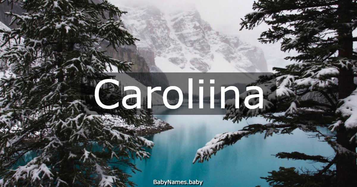 Caroliina
