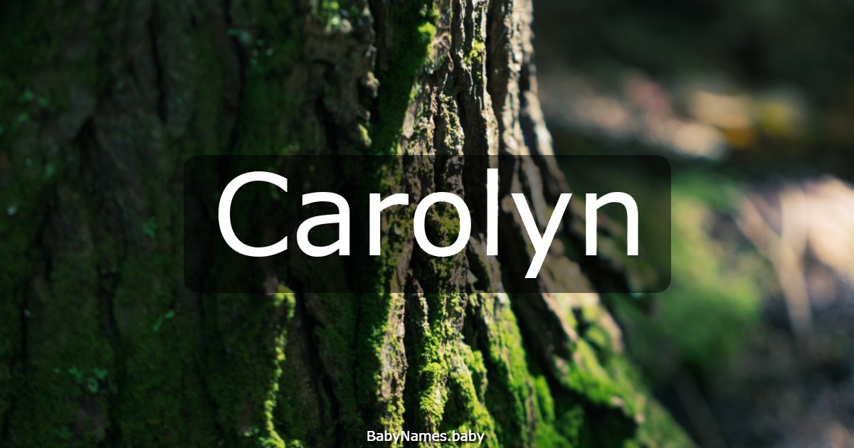 Carolyn