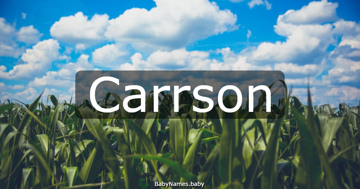 Carrson
