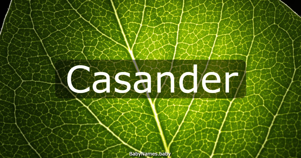 Casander