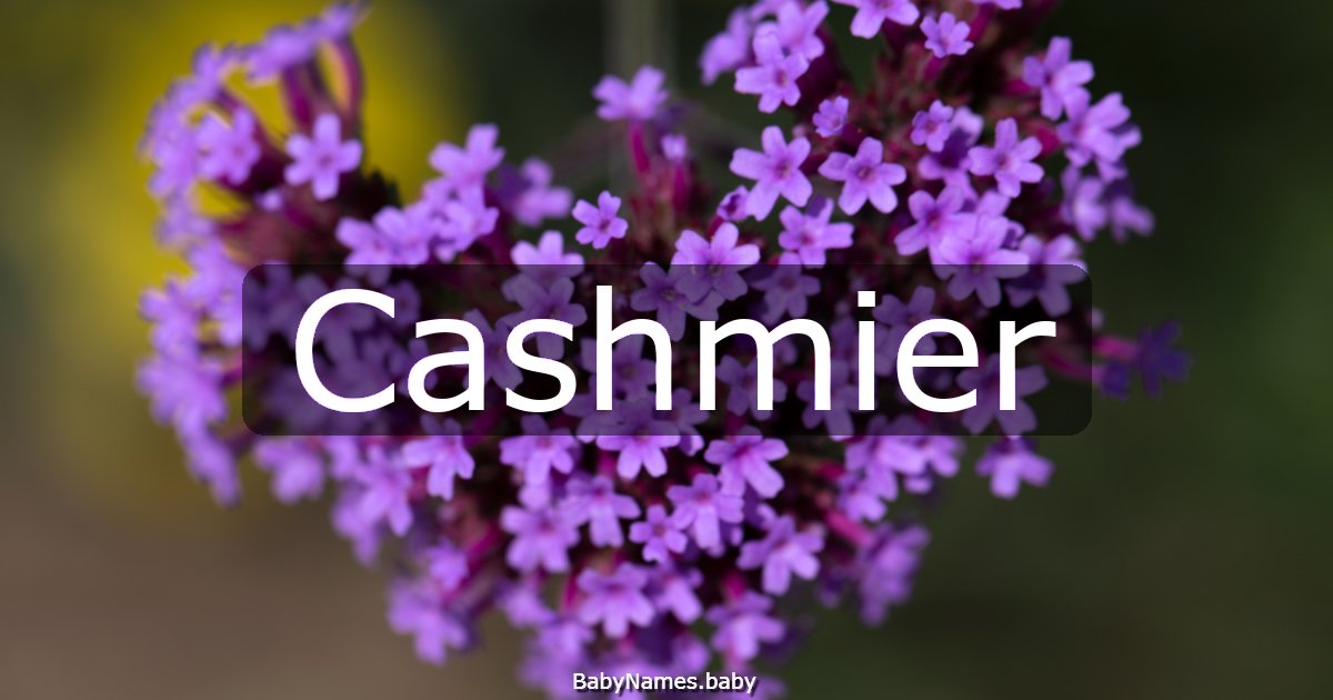 Cashmier