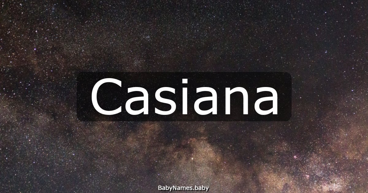 Casiana