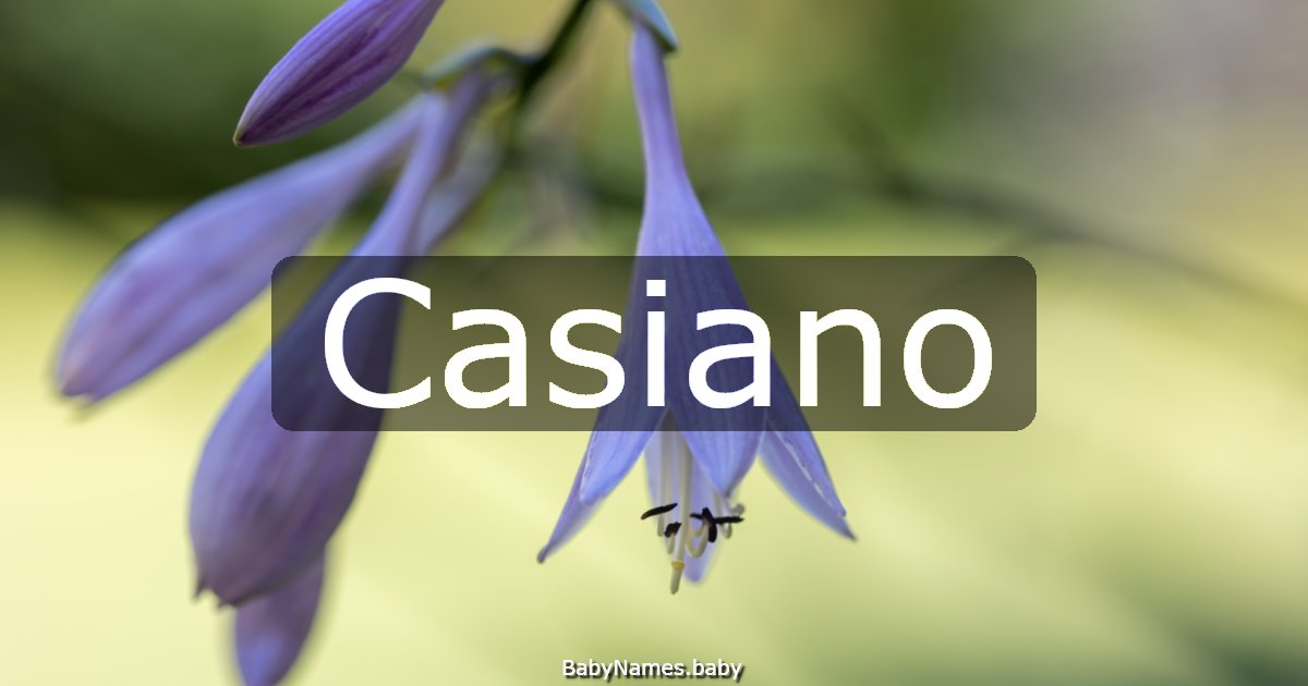Casiano
