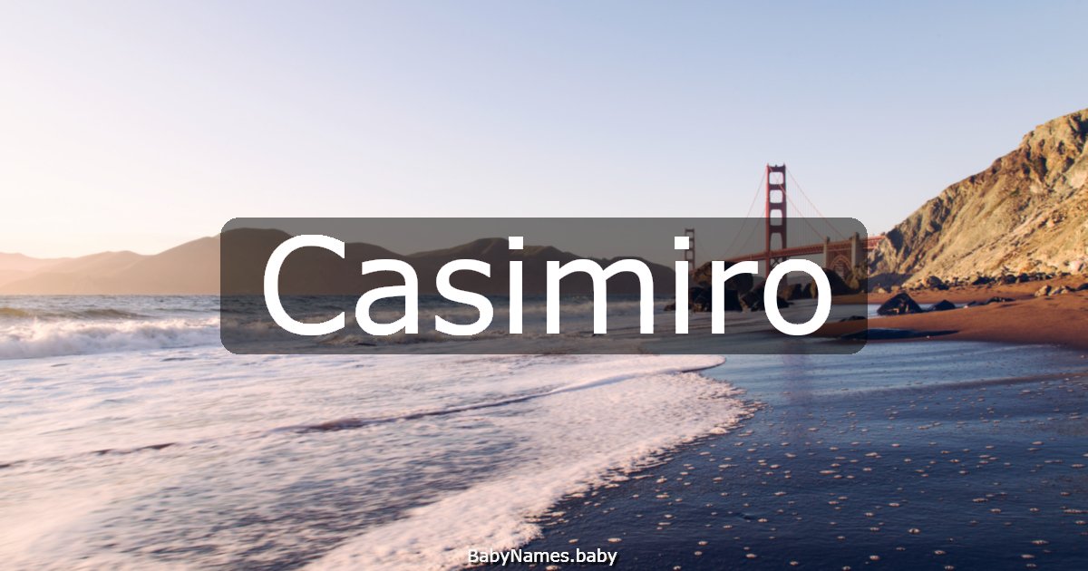 Casimiro