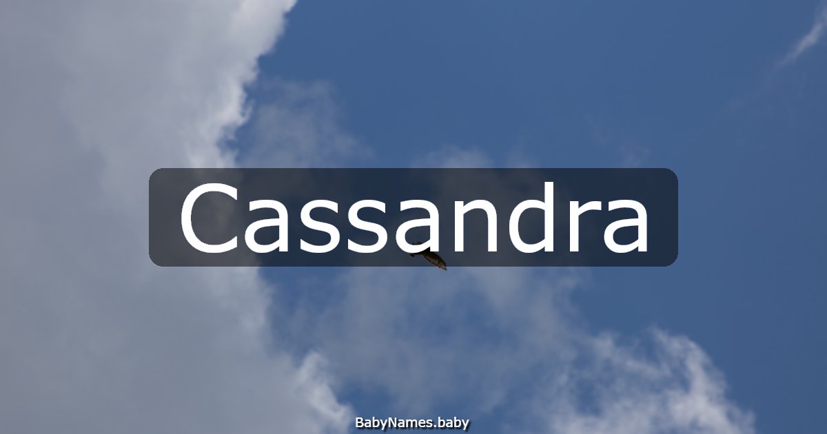 Cassandra