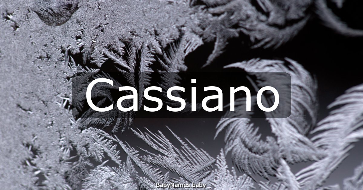 Cassiano