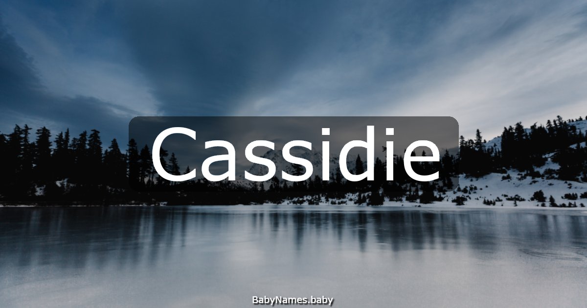Cassidie