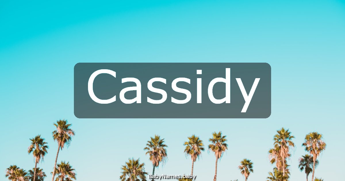 Cassidy