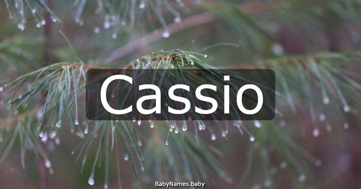 Cassio