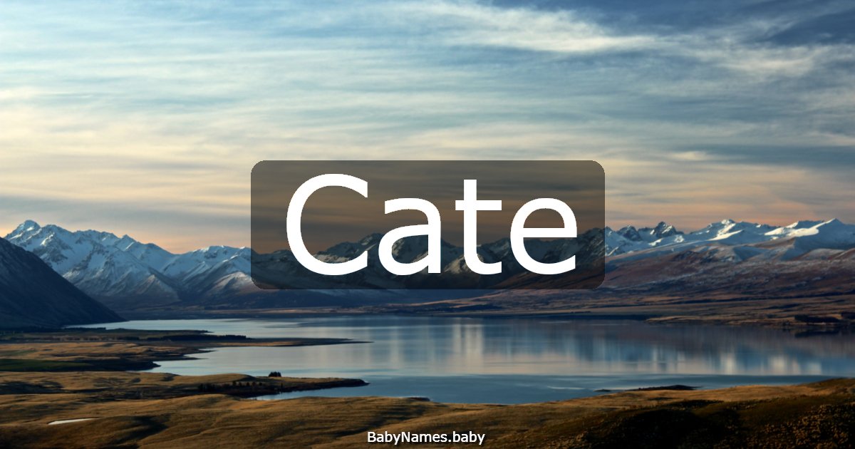 Cate