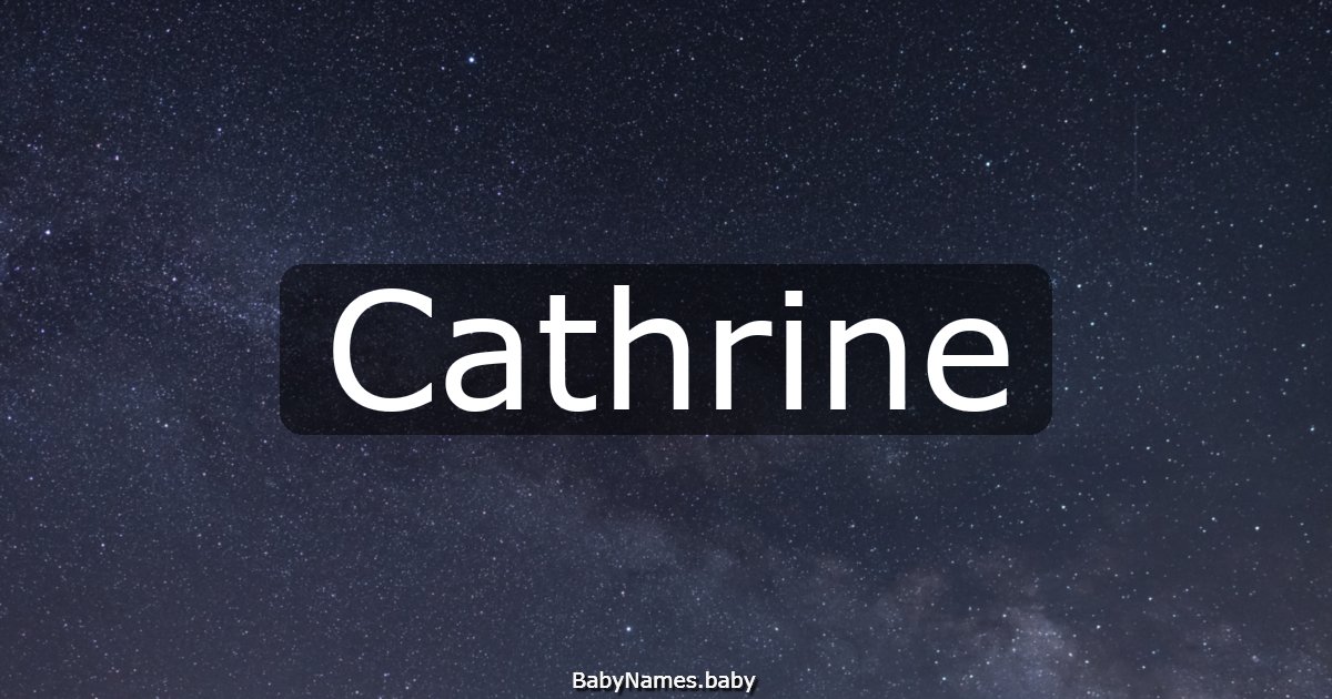 Cathrine