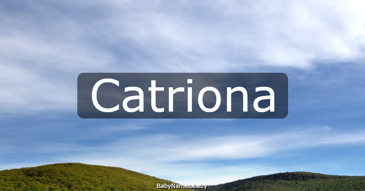 Catriona