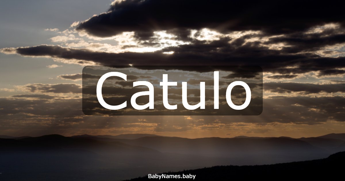 Catulo