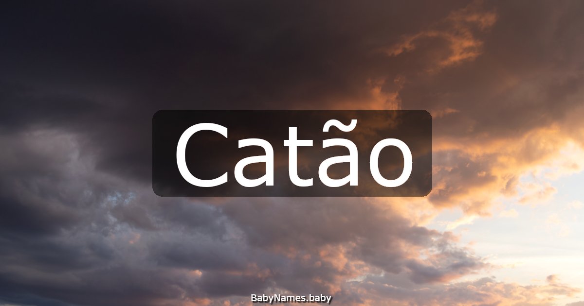 Catão