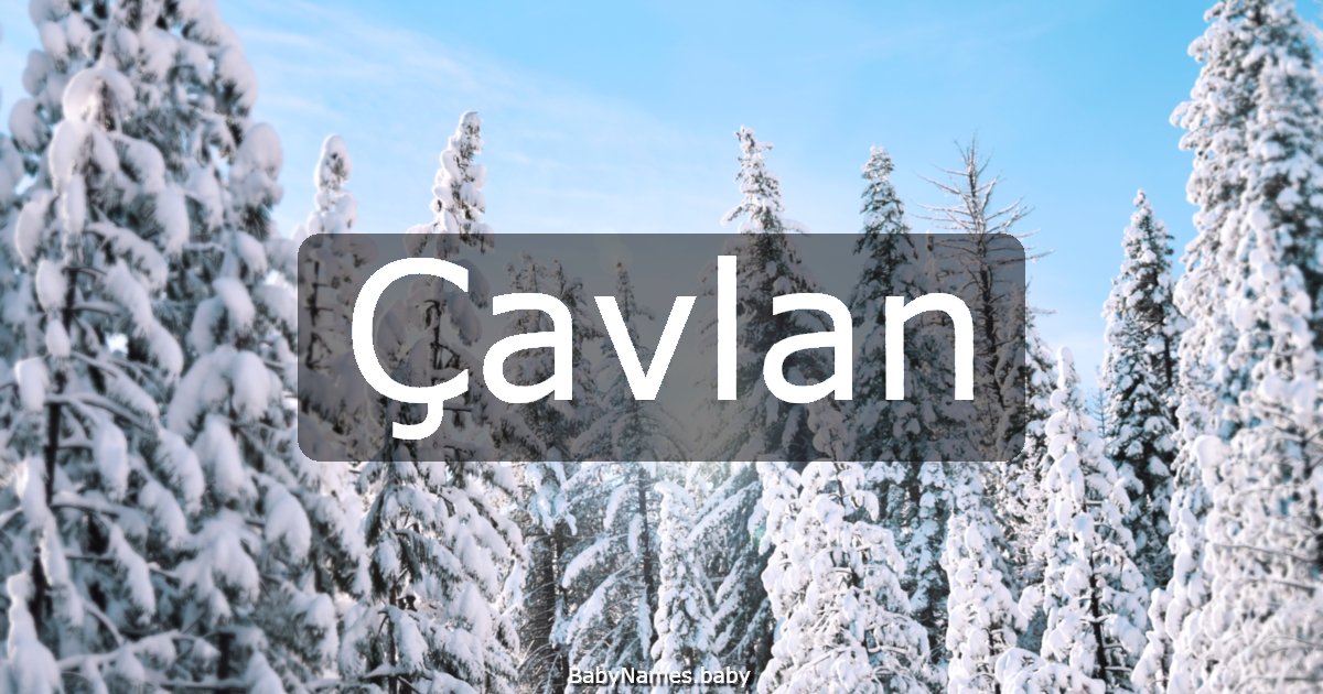 Çavlan