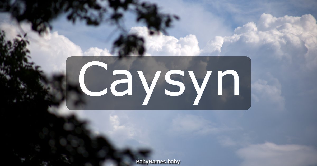 Caysyn
