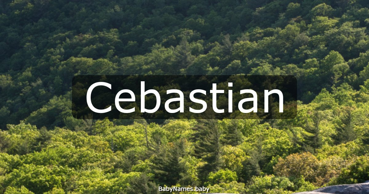 Cebastian