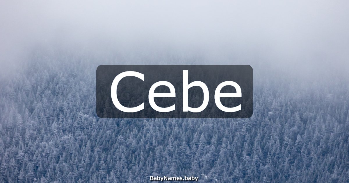Cebe