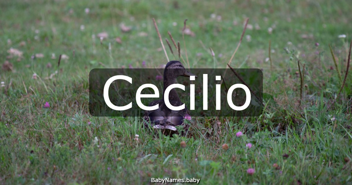 Cecilio