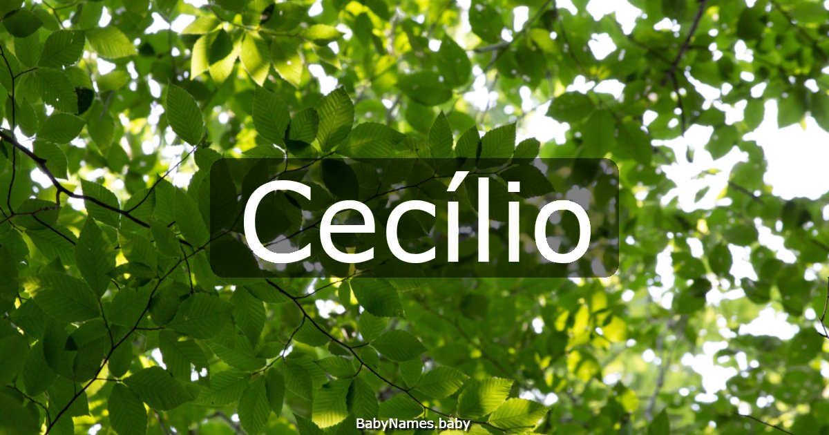 Cecílio