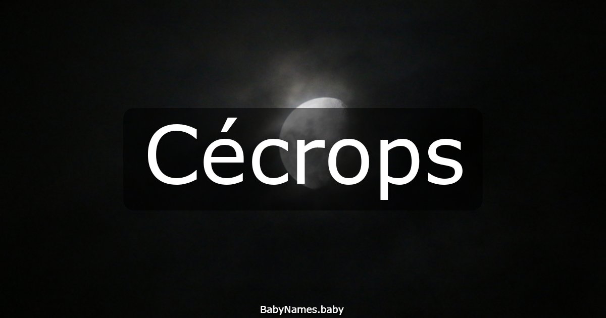 Cécrops