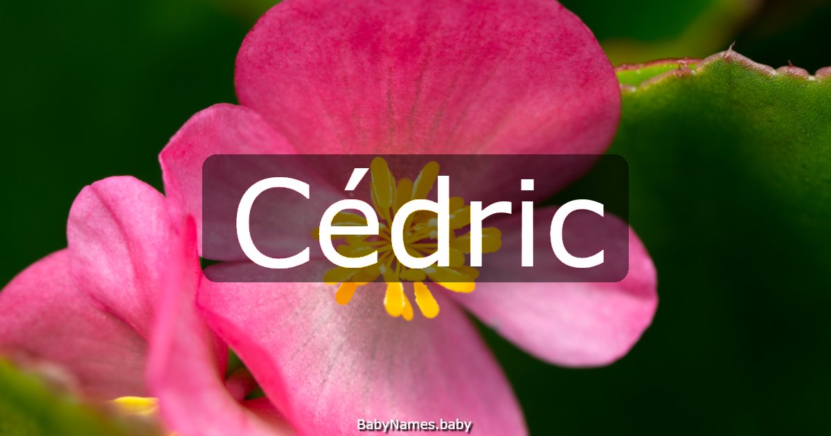 Cédric